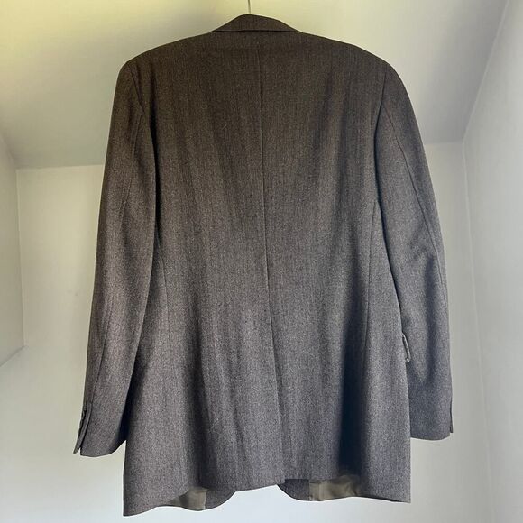 Vintage Ralph‎ Lauren Polo University Brown Wool Blazer Sport Coat Jacket 42 - Picture 2 of 7